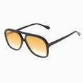 VALLEY - Bang - Gloss Black w. Gold Metal Trim / Orange Lens-Sunglasses-Valley-UPTOWN LOCAL