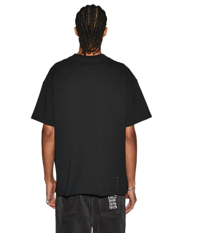 KSUBI - SOTT Ekcess SS Tee - Jet Black-T-Shirts-Ksubi-S-UPTOWN LOCAL