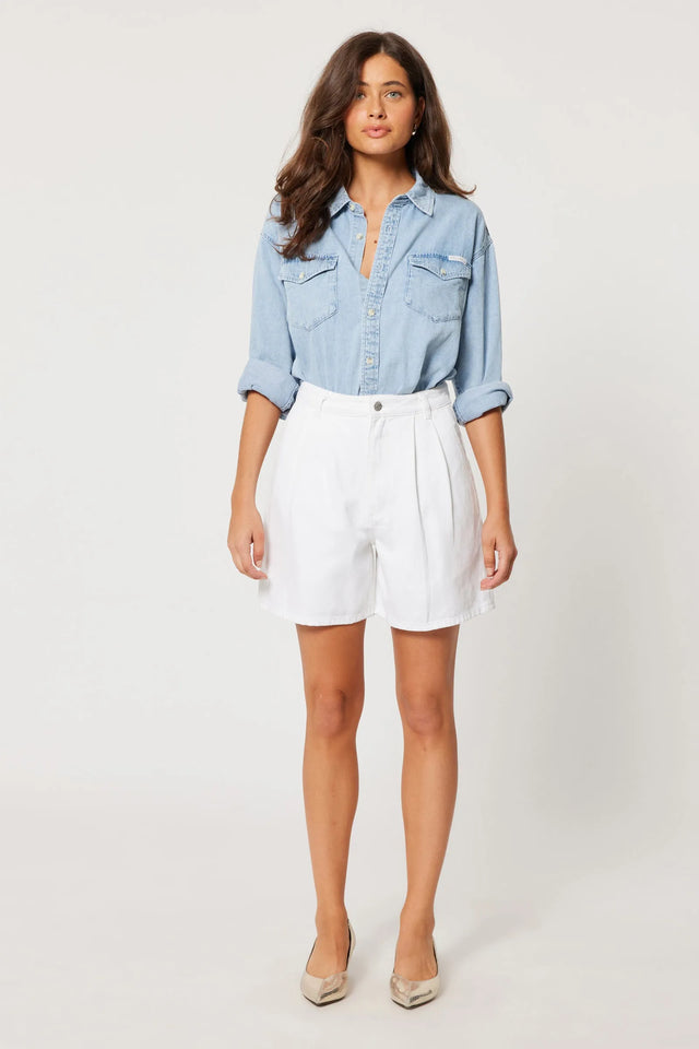 ROLLAS - Horizon Short - Vintage White-Shorts-Rolla's-24-UPTOWN LOCAL