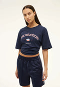 PE NATION - Recreation Tee - Dark Navy-T-Shirts-PE Nation-XS-UPTOWN LOCAL