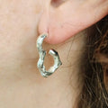 MALM ADORN - Rivus Earrings #4 - 925 Silver-Earrings-Málm Adorn-UPTOWN LOCAL