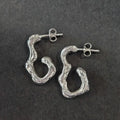 MALM ADORN - Rivus Earrings #4 - 925 Silver-Earrings-Málm Adorn-UPTOWN LOCAL