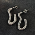 MALM ADORN - Rivus Earrings #3 - 925 Silver-Earrings-Málm Adorn-UPTOWN LOCAL