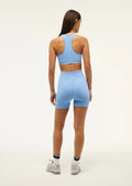 PE NATION - Restore Seamless 5” Bike Short - Cornflower Blue-Shorts-PE Nation-S-UPTOWN LOCAL