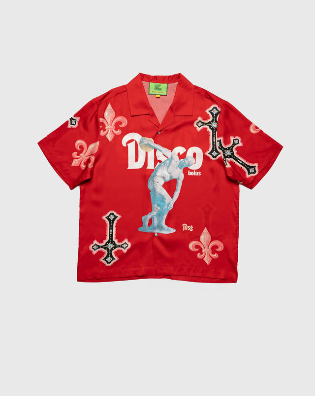 SOMETHING VERY SPECIAL - The Disco Resort Shirt - Bulls Red-Shirts-Something Very Special-S-UPTOWN LOCAL