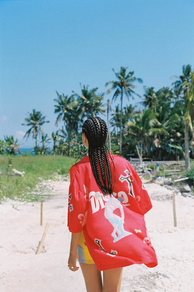 SOMETHING VERY SPECIAL - The Disco Resort Shirt - Bulls Red-Shirts-Something Very Special-S-UPTOWN LOCAL