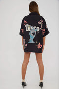 SOMETHING VERY SPECIAL - The Disco Resort Shirt - Black-Shirts-Something Very Special-S-UPTOWN LOCAL