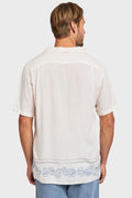 ACADEMY BRAND - Reynolds Short Sleeve Shirt - White-Shirts-Academy Brand-S-UPTOWN LOCAL