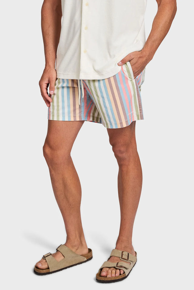 ACADEMY BRAND - Baxter Stripe Boardy - Multi-Swimwear-Academy Brand-30-UPTOWN LOCAL