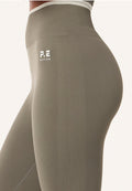 PE NATION - Restore Seamless Legging - Khaki-Activewear-PE Nation-S-UPTOWN LOCAL