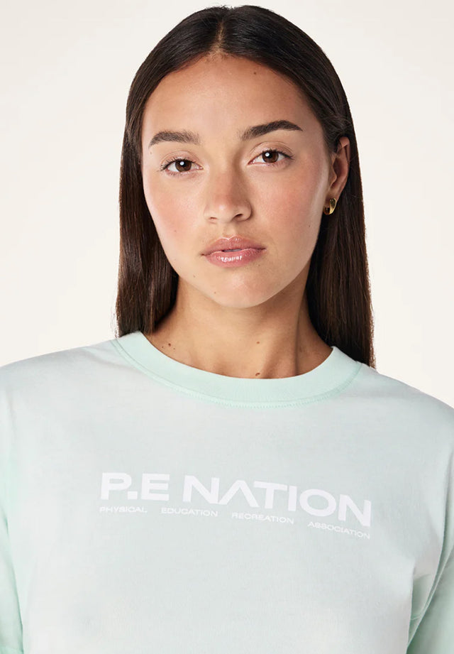 PE NATION - Aero SS Tee - Hint of Mint-T-Shirts-PE Nation-XS-UPTOWN LOCAL