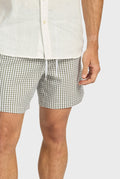 ACADEMY BRAND - Brando Boardy - Aloe Green / Off White-Shorts-Academy Brand-30-UPTOWN LOCAL