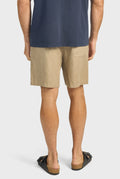 ACADEMY BRAND - Jeff Linen Short - Otter Tan-Shorts-Academy Brand-30-UPTOWN LOCAL