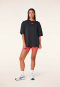 PE NATION - Playfield Tee - Washed Black-T-Shirts-PE Nation-XS-UPTOWN LOCAL