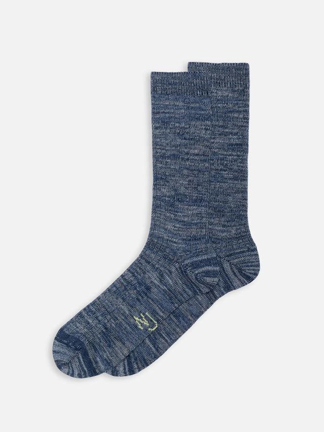 NUDIE JEANS - Rasmusson Rib Socks - Blue-Socks-Nudie Jeans-UPTOWN LOCAL