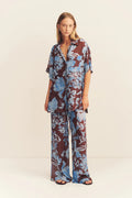 SHONA JOY - Olson Short Sleeve Shirt - Arcadian Floral-Dresses-Shona Joy-6-UPTOWN LOCAL