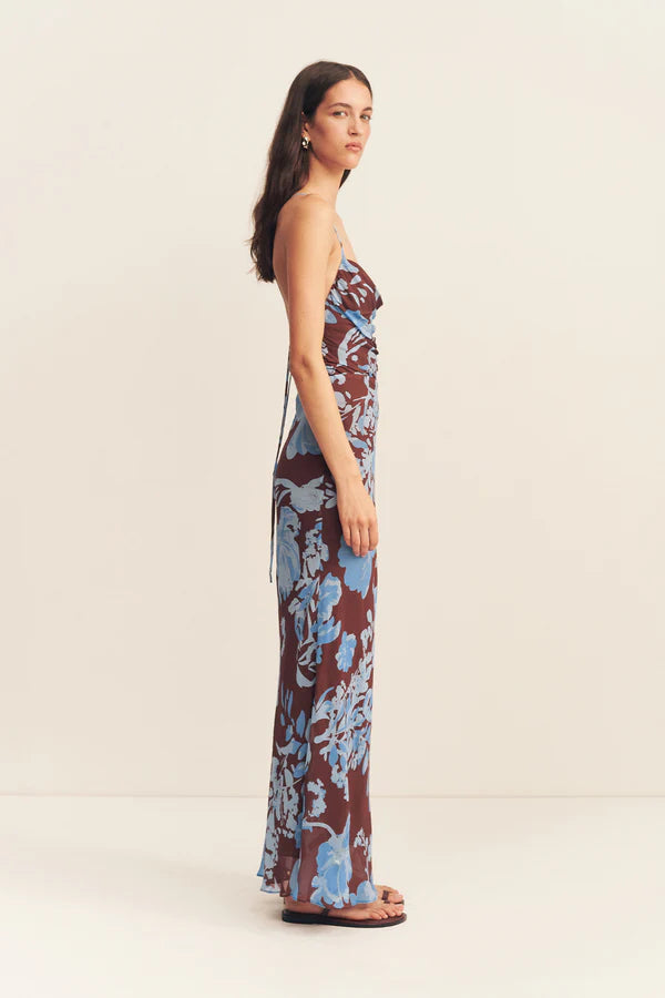 SHONA JOY - Olson Lace Back Maxi Dress - Arcadian Floral-Dresses-Shona Joy-6-UPTOWN LOCAL