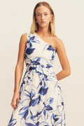 SHONA JOY - Willa Asymmetrical Maxi Dress -Bluebell Wallpaper-Dresses-Shona Joy-6-UPTOWN LOCAL