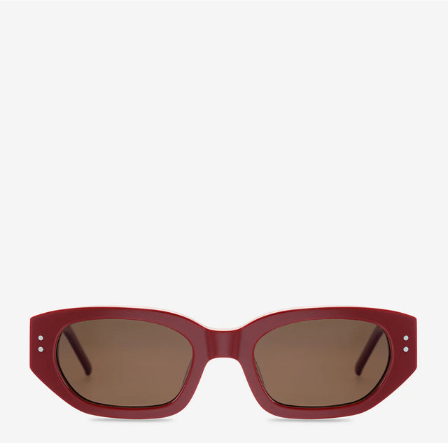 STATUS ANXIETY - Luna - Cherry-Sunglasses-Status Anxiety-UPTOWN LOCAL