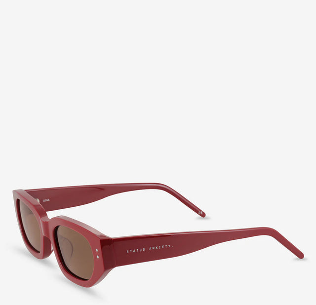 STATUS ANXIETY - Luna - Cherry-Sunglasses-Status Anxiety-UPTOWN LOCAL