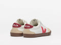 VEJA - Volley Leather - White Pekin Bark-Shoes-Veja-36-UPTOWN LOCAL