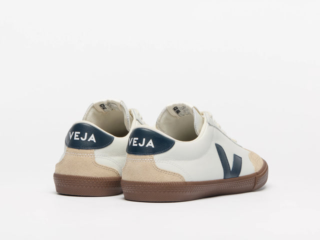 VEJA - Volley Leather - White Nautico Bark-Shoes-Veja-36-UPTOWN LOCAL