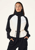 PE NATION - Shelter Jacket - Black / White-Coats & Jackets-PE Nation-XS-UPTOWN LOCAL