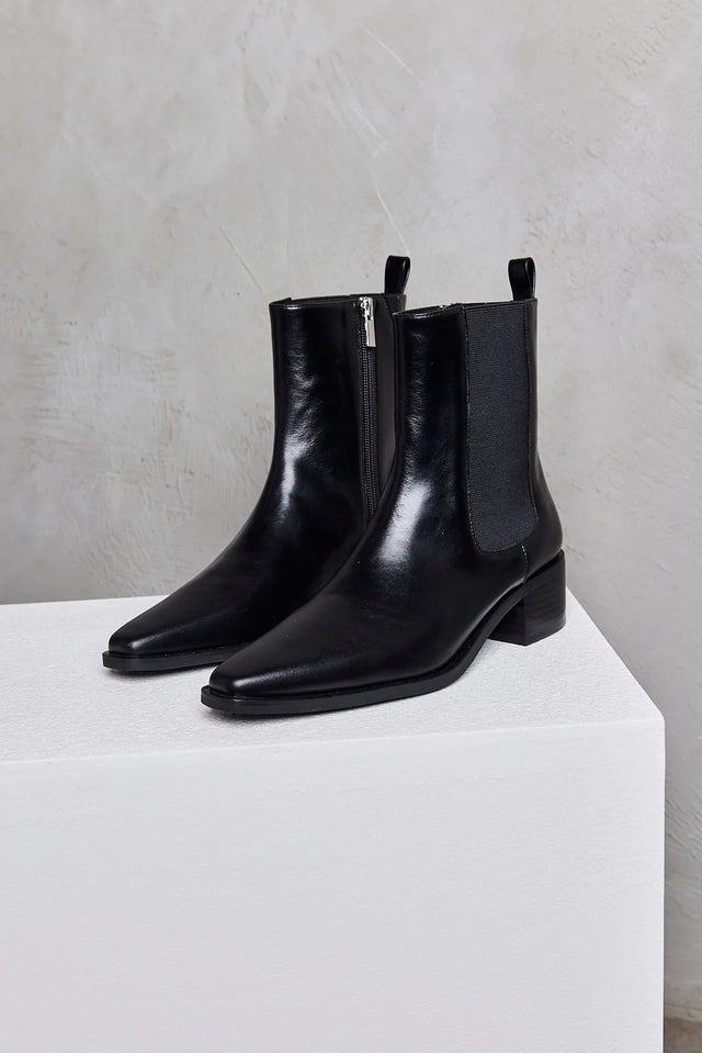 HAEL & JAX - Oh Well Boot - Black-Boots-Hael & Jax-36-UPTOWN LOCAL