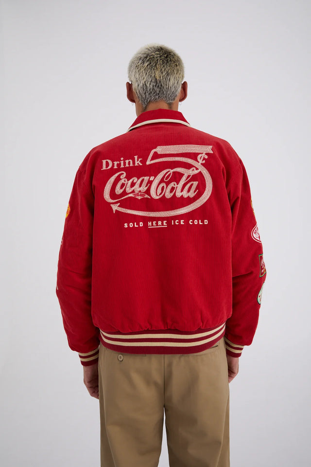 SOMETHING VERY SPECIAL - Classic Coke Varsity Jacket-Jackets-Something Very Special-S-UPTOWN LOCAL