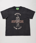 SOMETHING VERY SPECIAL - Books Are Hot Graphic Tee - Washed Black-T-Shirts-Something Very Special-S-UPTOWN LOCAL