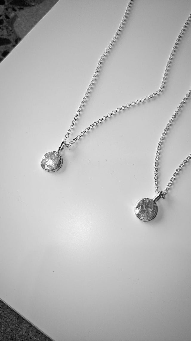 Amaris 'Child of the Moon' Necklace - Sterling Silver-Jewellery-Málm Adorn-UPTOWN LOCAL