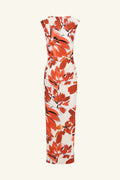 SHONA JOY - Ember Draped Maxi Dress - Blooming Blossom-Dresses-Shona Joy-6-UPTOWN LOCAL