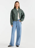 ENA PELLY - Magnolia Quilted Jacket - Olive-Jackets-ENA PELLY-6-UPTOWN LOCAL