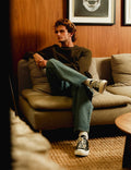 MR SIMPLE - Fred Crew Wool Knit - Fatigue-Sweaters-Mr. Simple-S-UPTOWN LOCAL