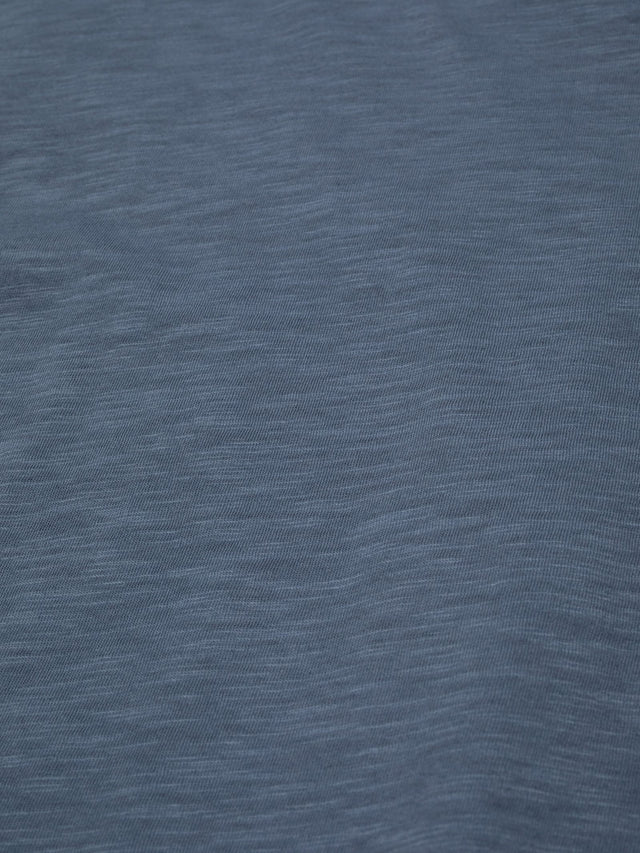 NUDIE JEANS - Roffe T-Shirt - Bluegrey-T-Shirts-Nudie Jeans-S-UPTOWN LOCAL