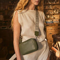 STATUS ANXIETY - Jacquard Strap Medium - Khaki-Bag Strap-Status Anxiety-UPTOWN LOCAL
