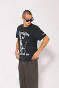 Something Very Special - Taurus Boxy Tee - Black-T-Shirts-Something Very Special-S-UPTOWN LOCAL