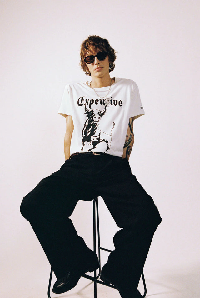 Something Very Special - Taurus Boxy Tee - White-T-Shirts-Something Very Special-S-UPTOWN LOCAL
