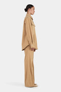 HANSEN & GRETEL - Jackson Corduroy Shirt - Taupe-Shirts-Hansen and Gretel-XS-UPTOWN LOCAL