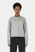 HANSEN & GRETEL - Dolly Cashmere Cardigan - Grey Marle-Sweaters-Hansen and Gretel-XS-UPTOWN LOCAL