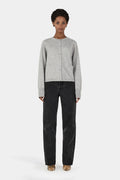 HANSEN & GRETEL - Dolly Cashmere Cardigan - Grey Marle-Sweaters-Hansen and Gretel-XS-UPTOWN LOCAL