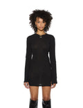 KSUBI - Crawford LS Mini Dress - Black-Dresses-Ksubi-XS-UPTOWN LOCAL