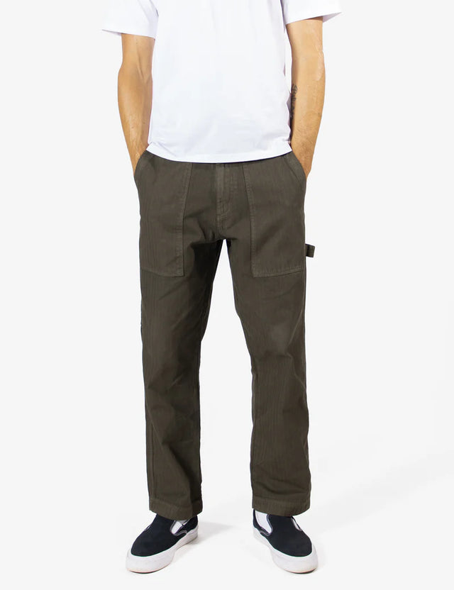 MR SIMPLE - Carpenter Pant - Dark Green-Pants-Mr. Simple-30-UPTOWN LOCAL