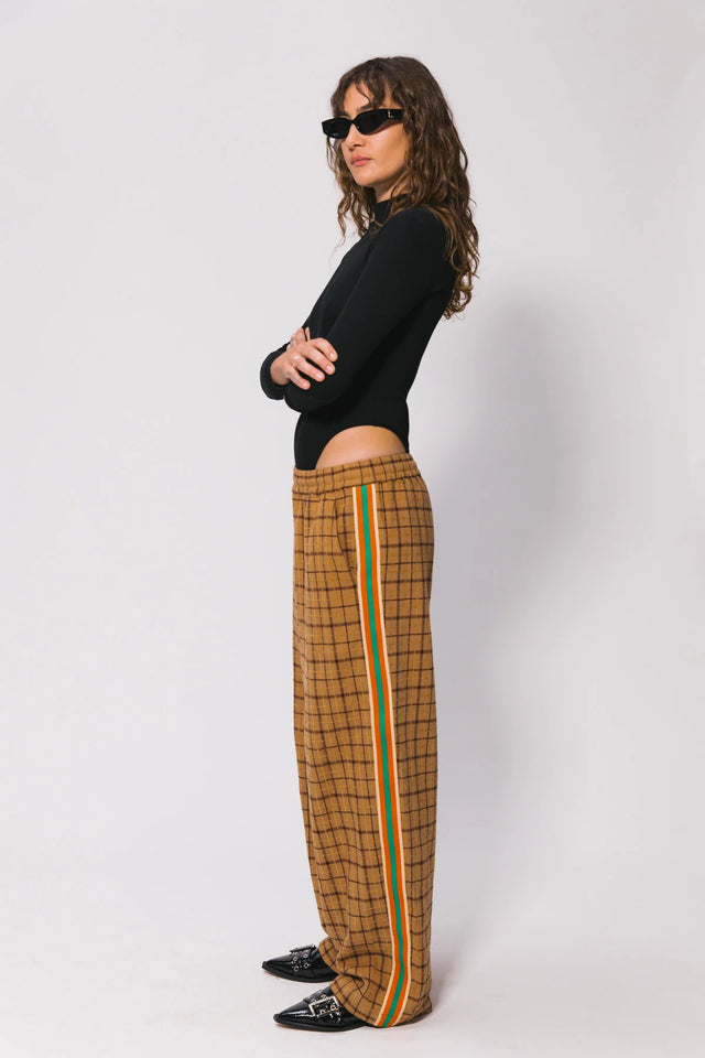 SOMETHING VERY SPECIAL - Check Baggy Track Pant-Pants-Something Very Special-S-UPTOWN LOCAL
