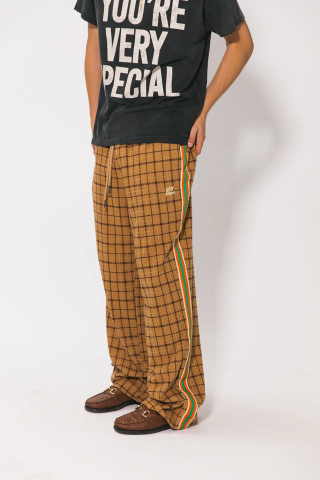 SOMETHING VERY SPECIAL - Check Baggy Track Pant-Pants-Something Very Special-S-UPTOWN LOCAL