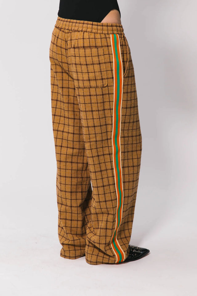SOMETHING VERY SPECIAL - Check Baggy Track Pant-Pants-Something Very Special-S-UPTOWN LOCAL
