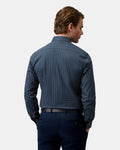 BROOKSFIELD - Stretch Performance Reg Fit - Black/Navy-Shirts-Brooksfield-40-UPTOWN LOCAL