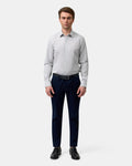 BROOKSFIELD - Stretch Performance Reg Fit - Oyster-Shirts-Brooksfield-40-UPTOWN LOCAL