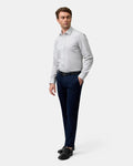 BROOKSFIELD - Stretch Performance Reg Fit - Oyster-Shirts-Brooksfield-40-UPTOWN LOCAL