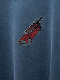 NUDIE JEANS - Roy Basement Tracks T-Shirt - Blue-T-Shirts-Nudie Jeans-S-UPTOWN LOCAL